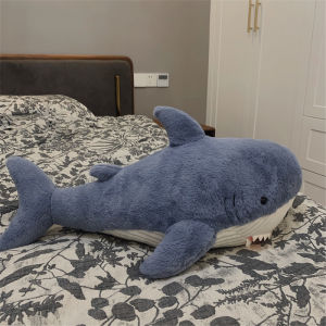 Internet Celebrity Cute Shark Sleep Pillow Plush Toy Cushion Sofa Bed Cuddly Doll Ragdoll Gift Female
