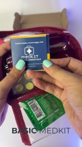 MedKit.PH BASIC Compact Portable Essential Travel-Friendly Medicine Health Kit with 30+ items