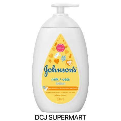 Johnson’s Baby Lotion Milk + Oats 500ml
