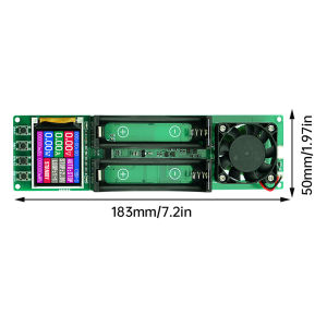 Gaqqee | 18650 Pin Lithium Máy Kiểm Tra Mô-đun Màn Hình Hiển Thị Kỹ Thuật Số MAh Điện Trở Nội Máy Phát Hiện Điện Cho Lọc Tế Bào Tự Làm Lưu Trữ Năng Lượng