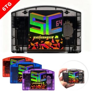 Thẻ Nhớ Trò Chơi SC64 Open Source FlashCard 5000 Trong 1 Dành Cho Nintendo 64 Tương Thích Với Trò Chơi 64DD SNES GB Có Cổng USB