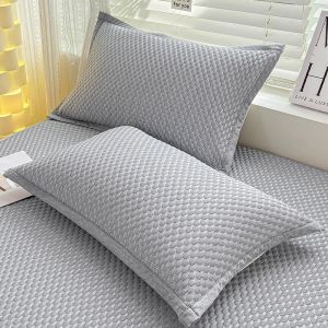 Kiss Dear | Summer Icy Silk Pillow Cover Pair 48cmx74cm