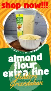 Greendahan Almond Flour 100g EXTRA FINE Blanched - Keto Friendly