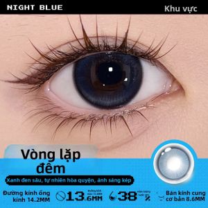 LaPeche | Kính áp tròng màu dùng một lần Artist Style Highlight Yuzu Cloud Half-Yearly 2 chiếc
