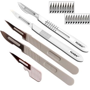 KUAIQU 11 23 Itakda Ang Scalpel Carbon Steel Blades Surgical Knife Carving Sculpting Handle Multi-Function