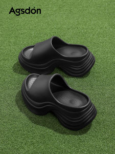 Agsdon | Thick Sole Lightweight Elevating Soft Slippers