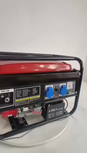 4 Stroke Portable Gasoline Generator 4000W Heavy Duty Suitable for Home Use Electric Start Gasoline Generator