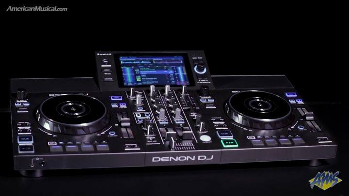 Denon DJ SC Live 2 - Bàn DJ Độc Lập 2 Kênh Tích Hợp Loa