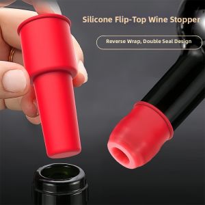 Dual Seal Dustproof Soft Silicone Bottle Stopper