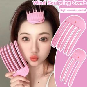 2pcs 3/6Teeth Fluffy Hair Roots Clips Comb High Cranial Top Artifact Wind Sculpting Comb Lazy Natural Fluffy Hair Clip Hair Comb Easy High Crown Volume Tool for Men and Women