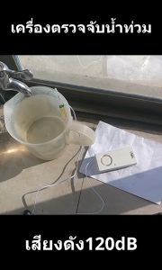 Water Leak Detector | 120dB Sensitivity | Multi-Purpose | Portable & Battery Operated | AC/DC Charger | 18mm Water Tank | Automatic/Manual Switch | Water Leak Alarm R18X