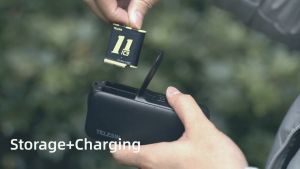 Telesin GoPro Hero 12-5 Battery External Portable Charging Storage Outdoor Travel Backpack Power Bank Charger