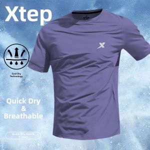 XTEP | Mens Summer Sport T-Shirt Quick-Drying Breathable