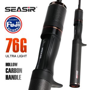 SEASIR Black Arrow Fishing Rod 1.5M-1.8M/4.92FT-5.90FT 76G Lure Weight 0.8-10g UL Carbon Fiber FUJI O Guide Rings BFS Two Sections Sound Knob Light Micro Fish Pole Arrow For Bowfishing - Lazada