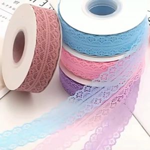 30mm Korean Lace Ribbon Satin 3cm Gift Decoration Craft Reben Riben Diy Flower Bow Gifts Hantaran Hadiah Box Surprise