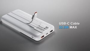Vention Powerbank Fast Charging PD USB Type C Lightning Travel Android Iphone Kabel
