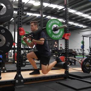 XMASTER Leg Roller Pad Attachment lunges Power Rack Squat Rig CrossFit Training Fitness Strength gym ROGUE ELEIKO