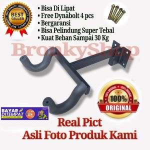 BISA DI LIPAT!! GANTUNGAN SEPEDA DI DINDING/HANGER BIKE BISA DI LIPAT