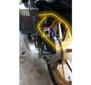 SELANG HAWA UAP OLI SAMCO HONDA SCOOPY