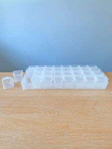 White Plastic Square Mouth Low Bowl Succulent Plant Control Type Flower Pot for Leaf Cutting Succulent Broadcast Seedling