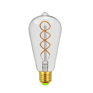 LED Edison Filament Bulbs Golden Art Lights ST64 G80 G95 G125 Dimmable E27 4W 8W 2700K 360 Degree Energy Lamps LED Lights