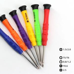 Precision Hand Tool Mini Magnetic Screwdriver Non Slip Grip for iPhone iPad Samsung Sony Xiaomi Mobile Phone Laptop Maintenance