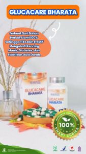 Obat Herbal Kencing Manis Glucacare Bharata Obat Diabetes Gula Darah - Original Garansi 100%