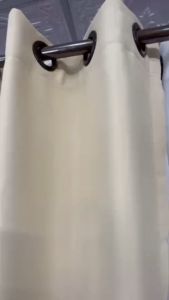 ผ้าม่านสีครีม ผ้าม่านหน้าต่าง ประตู ผ้าม่าน กันแสง กัน UV กั้นห้อง กั้นแอร์