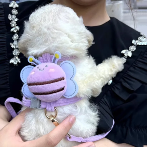 เสื้อกั๊กแบบปรับได้สายจูงสัตว์เลี้ยงสําหรับสุนัขและแมวสายรัดเดินกลางแจ้งสบายทนทานลื่น < Ne1> สายจูง