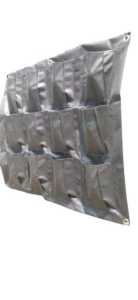 Pot Kantong Tanaman Dinding kantong 12 Kantong Wall Planter Baq Pot Dinding Vertical Garden Pot Gantung