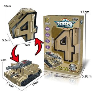 LALAPLAY | Educational Authentic Large Size Digital Combining Robot Toy for Boys