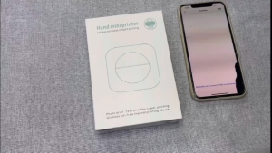 Portable Inkless Mini Printer: Wireless USB Rechargeable Long Battery Life Perfect for Photos Notes Stickers and Learning Adventures