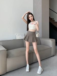 🌟CORE🌟dresses women new style 2025  American Style Retro Short Skirt Preppy Style Mini Short Skirt Women Low Waist Pleated Skirt 2️⃣0️⃣2️⃣5️⃣