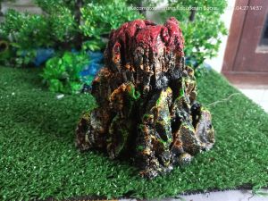 tebing miniatur volcano 13cm aquascape