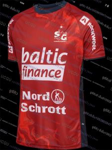 เสื้อทีมแฮนด์บอล SG Flensburg-Handewitt ปี 2026 เสื้อยืดผู้ชายแฟชั่นลำลองทรงโอเวอร์ไซส์ แขนสั้น สำหรับผู้ใหญ่และเด็ก แห้งเร็ว