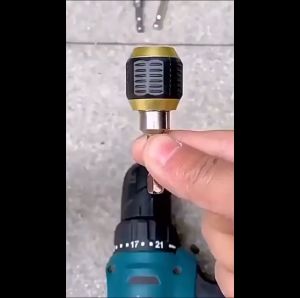 - "ไม่มีขาย หัวจับดอกสกรู ข้อต่อสว่าน ไม่ซึ่งสกรู ดอกไขควง หัวแม่เหล็ก แบบล็อคแกนหกเหลี่ยมสวมเร็ว สว่านต่อบล็อก