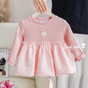 Flower Edge Long-Sleeve Top
