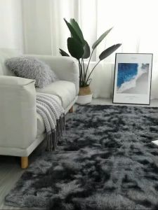 FH พรมปูพื้นห้อง พรมสีทูโทน พรมขนยาว 200x300cm 80/160/230 พรมปูพื้น พรมห้องนั่งเล่น พรมห้องนอน พรมในห้องนั่งเล่น พรมตกแต่งบ้าน  พื้นพรมกันลื่น BHGRRR