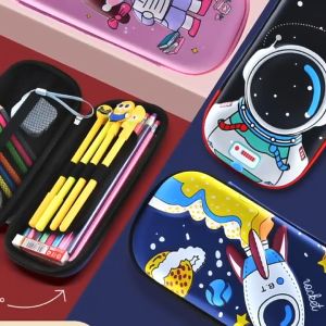 Tempat Pensil 3D Kartun Timbul Aesthetic Korea Besar (COD) ROSEESHOP