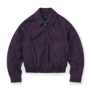 714street | Áo Khoác Bomber Vintage Rửa Phai Dáng Thuôn