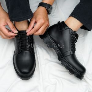 Sepatu PDH SECURITY PNS TNI POLRI Semi Radil Kilap Dan Doff