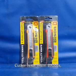 CUTTER BESAR BISON 4 BLADES PER LUSIN