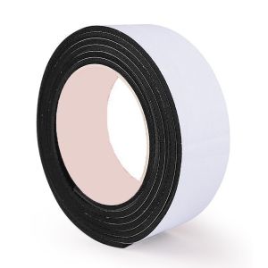Tấm Lót Chân Ghế Màu Đen 1 Cuộn - Tấm Giảm Tiếng Ồn Chống Trượt Tấm Bảo Vệ Đồ Nội Thất Chống Mài Mòn Cho Tấm Lót Bàn/ghế