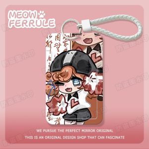 Identity V Composer Antique Dealer Student Slide Card Cover Meal Card Bus Pass Protective Cover Access Card Campus