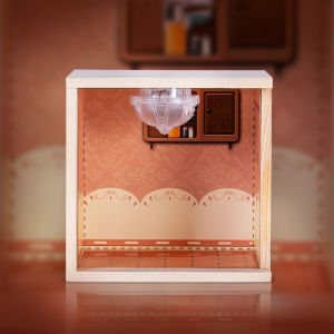 Pop Mart Dimoo House Series Hand-Made Props Blind Box Trendy Decoration Desktop Storage Display Scene Box