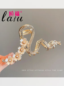 Premium Large Size Shark Hair Clip Womens Stylish Back of Head Hair Accessories Fresh out Fashionable Hair Grips Hair Cards