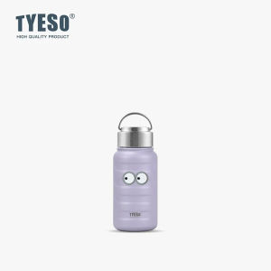 TYESO | Tyeso 270ml Thermos Mug With Eye Sticker 304 Stainless Steel Vacuum Flask Thermal Tumbler Drinks Cup Portable Water Bottle
