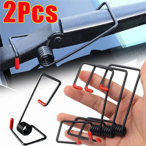 2PCS Universal Windshield Wiper Arm Booster Car Wiper Assist Alloy Booster Spring Automotive Replacement Tools Repair Accessories