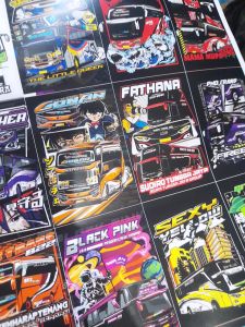 STIKER BUS BASURI ISI 36 KOTAK /STIKER BUS BASURI/STIKER BUS VIRAL