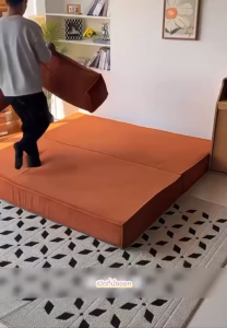 โซฟาพับเก็บได้ โซฟาเตียงนอน โซฟาหลายฟังก์ชัน โซฟาเล็กๆ 2-3ที่นั่ง ปรับเป็นที่นอนได้ เบาะนุ่ม นั่งสบาย